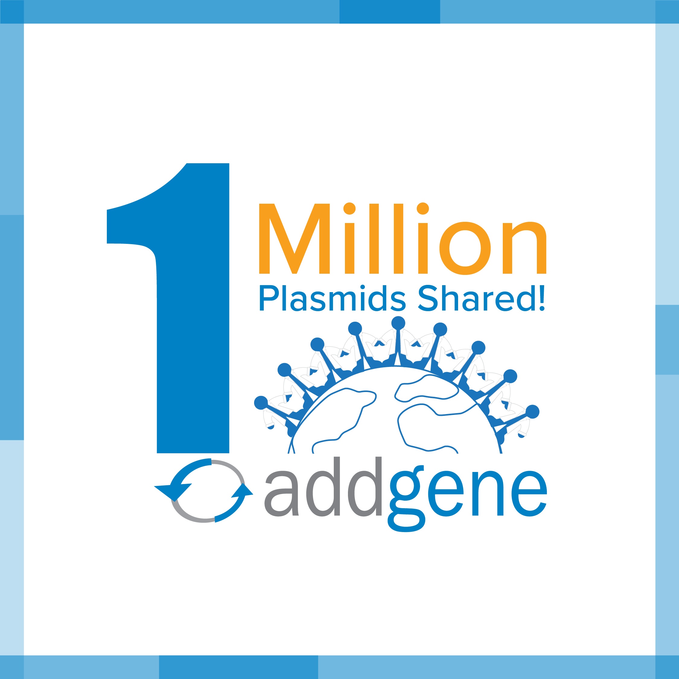 1 million plasmids shared