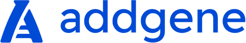 Addgene logo with no tagline